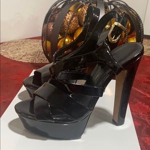 Jessica Simpson patent leather heels